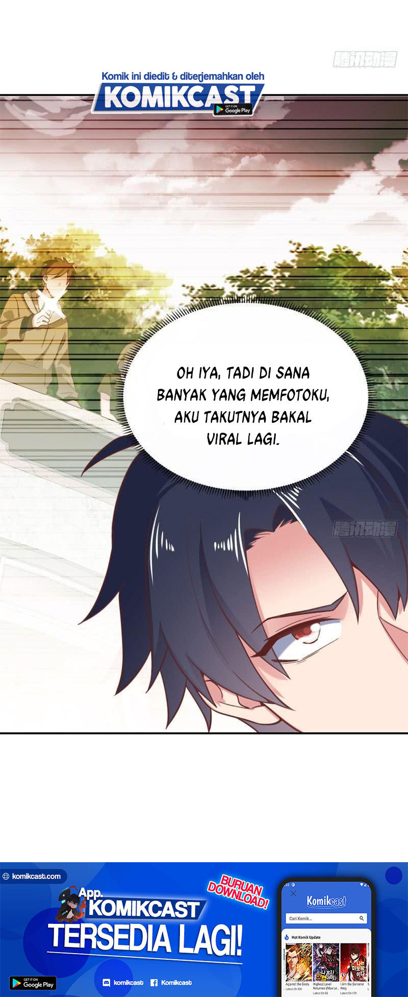 Carrying The Goddess Along Chapter 54 Bahasa Indonesia